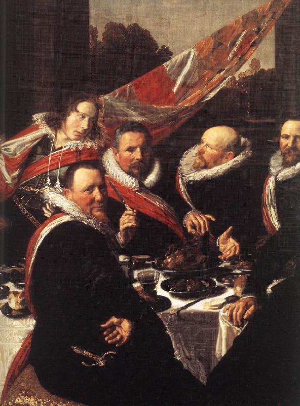 Banquet of the Officers of the St George Civic Guard (detail), HALS, Frans